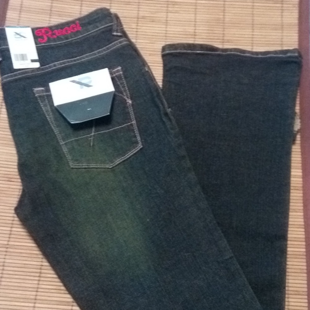 🚨B2G1 New RUCCI Blue Denim Bootcut Jeans